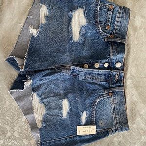 Womens Aeropostal Denim Shorts